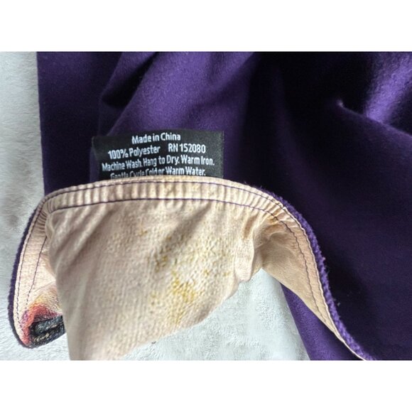 RainCaper Tiffany Peonies & Iris Reversible Rain Cape Lightweight Hooded Wrap - Picture 6 of 7